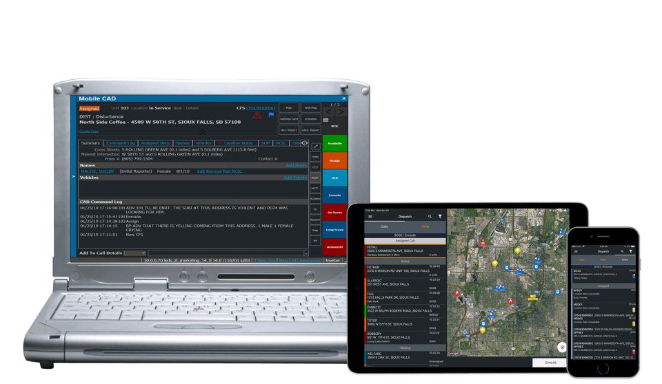 screenshot of Public Safety Suite